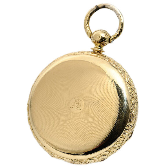Swiss chronometer with spherical balance spring Circa 1870 Swiss chronometer with spherical balance spring Circa 1870