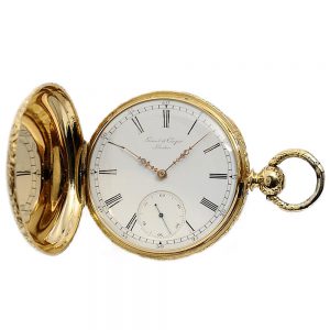 Swiss chronometer with spherical balance spring Circa 1870