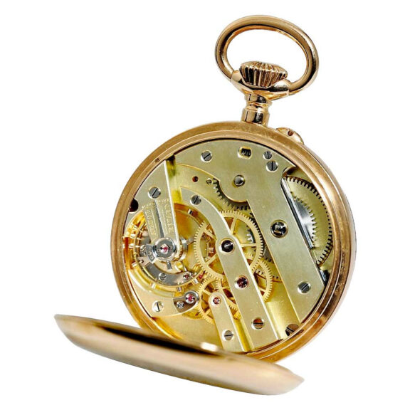 French open faced lever chronometer watch Circa 1890 French open faced lever chronometer watch Circa 1890
