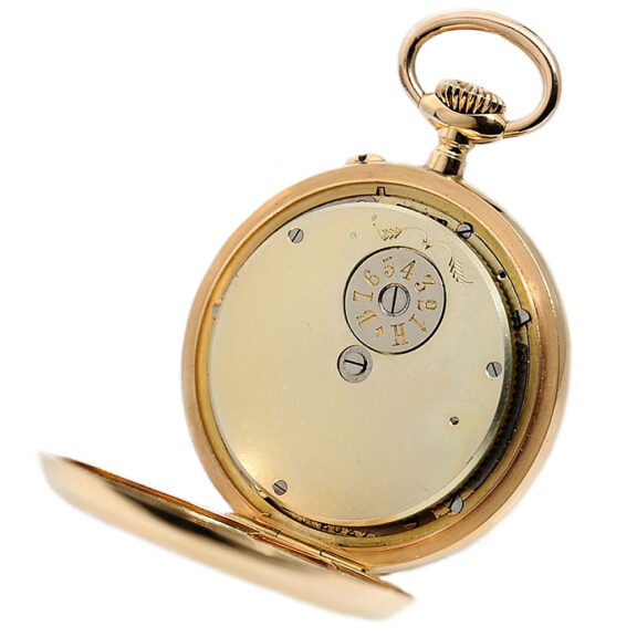 Swiss gold pocket watch of Royal provenance Circa 1900 Swiss gold pocket watch of Royal provenance Circa 1900