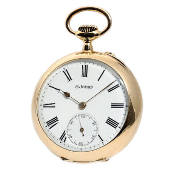 Swiss gold pocket watch of Royal provenance Circa 1900