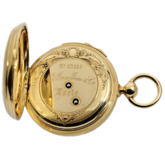 Swiss gold repeater for the South American market Circa 1878