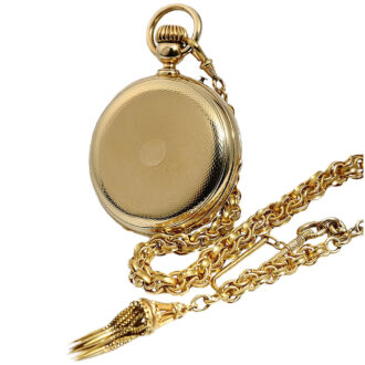 Swiss gold chronometer with one minute Tourbillon Circa 1870