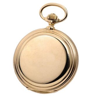 Swiss gold watch with chronometer escapement Circa 1874
