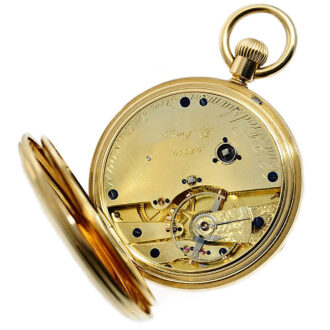 English watch with 30h power reserve indicator Circa 1870