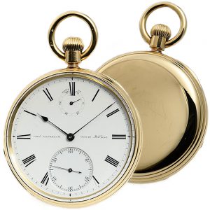 English watch with 30h power reserve indicator Circa 1870