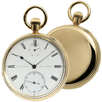 English watch with 30h power reserve indicator Circa 1870