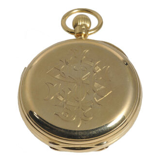 English repeater with grande and petite sonnerie Circa 1891