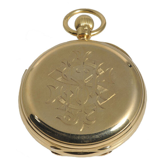 English repeater with grande and petite sonnerie Circa 1891 English repeater with grande and petite sonnerie Circa 1891