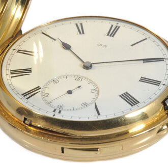 English repeater with grande and petite sonnerie Circa 1891