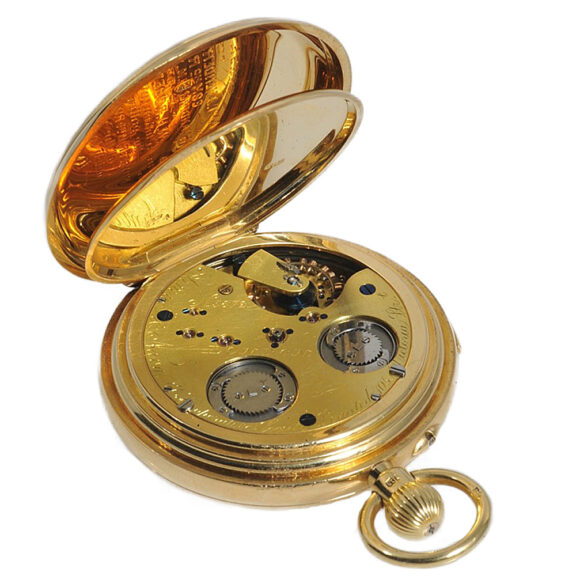 English repeater with grande and petite sonnerie Circa 1891 English repeater with grande and petite sonnerie Circa 1891