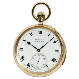 English gold minute repeating pocket watch Circa 1908