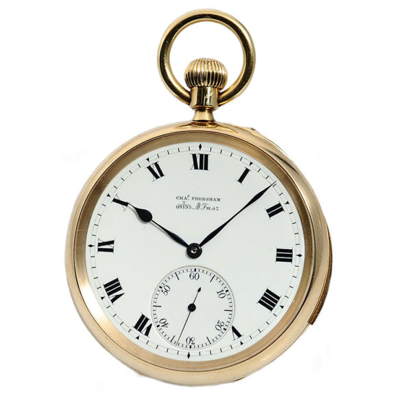 English gold minute repeating pocket watch Circa 1908