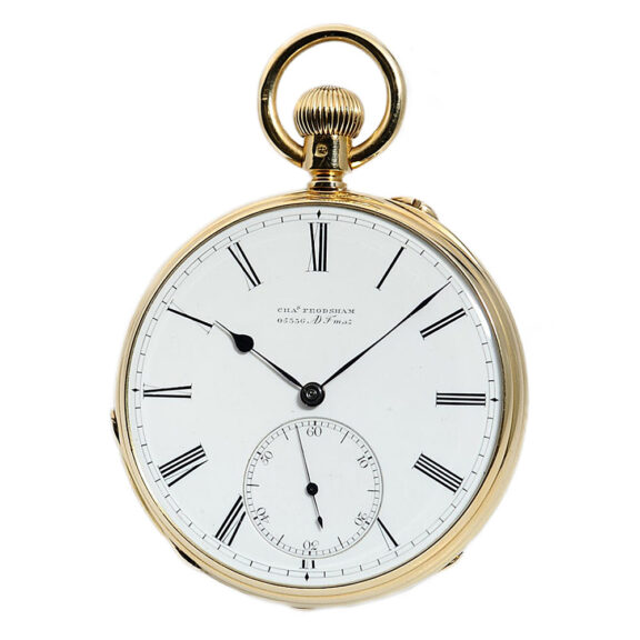 English classic 18K gold gentleman's pocket watch Circa 1875 English classic 18K gold gentleman's pocket watch Circa 1875