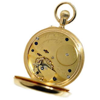 English pocket watch with chronograph and tachy scale Circa 1896 English pocket watch with chronograph and tachy scale Circa 1896