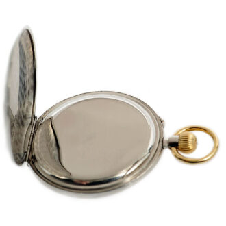 Rare English platinum gold half hunting cased lever Circa 1912