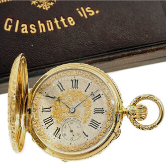 German heavy magnificent Glashütte pocket watch Circa 1874 German heavy magnificent Glashütte pocket watch Circa 1874