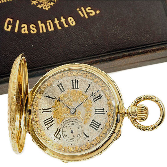 German heavy magnificent Glashütte pocket watch Circa 1874 German heavy magnificent Glashütte pocket watch Circa 1874