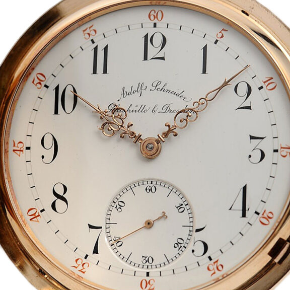Rare German gold hunting cased pocket watch Circa 1887 Rare German gold hunting cased pocket watch Circa 1887