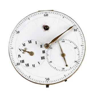 German precision pocket watch with regulator dial Circa 1796