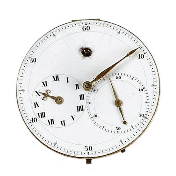 German precision pocket watch with regulator dial Circa 1796 German precision pocket watch with regulator dial Circa 1796