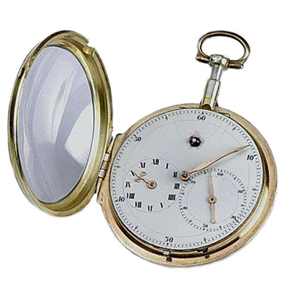 German precision pocket watch with regulator dial Circa 1796 German precision pocket watch with regulator dial Circa 1796