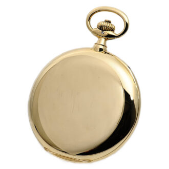 German 18 carat gold Glashütte pocket watch Circa 1925