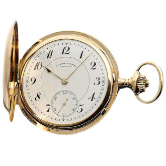 As new German 14K gold lever pocket watch Circa 1921