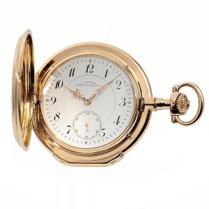 German rose gold Glashütte lever chronometer Circa 1910