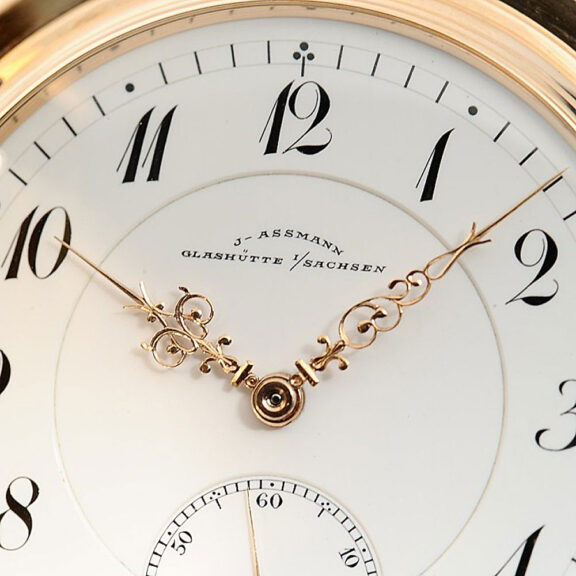 German rose gold Glashütte lever chronometer Circa 1910 German rose gold Glashütte lever chronometer Circa 1910