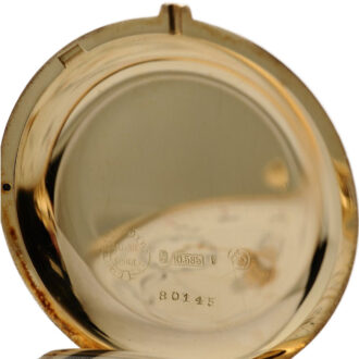 German watch with chronograph and minute counter Circa 1922