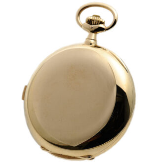 German watch with chronograph and minute counter Circa 1922