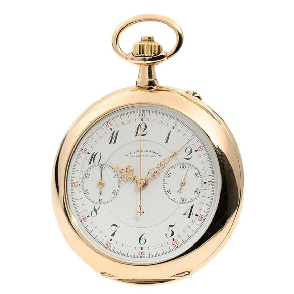 German gold chronograph manufactured in quality 1A Circa 1910
