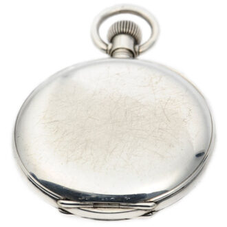 Danish silver astronomical keyless lever deck watch Circa 1910
