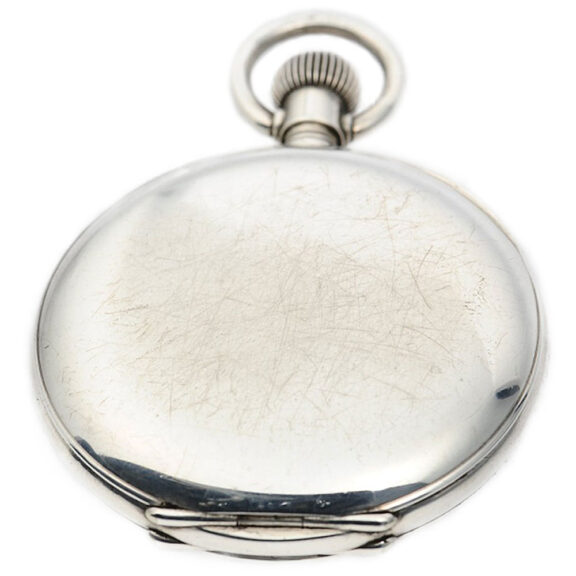 Danish silver astronomical keyless lever deck watch Circa 1910 Danish silver astronomical keyless lever deck watch Circa 1910