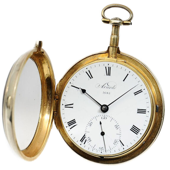 English pocket chronometer with detent escapement Circa 1797 English pocket chronometer with detent escapement Circa 1797