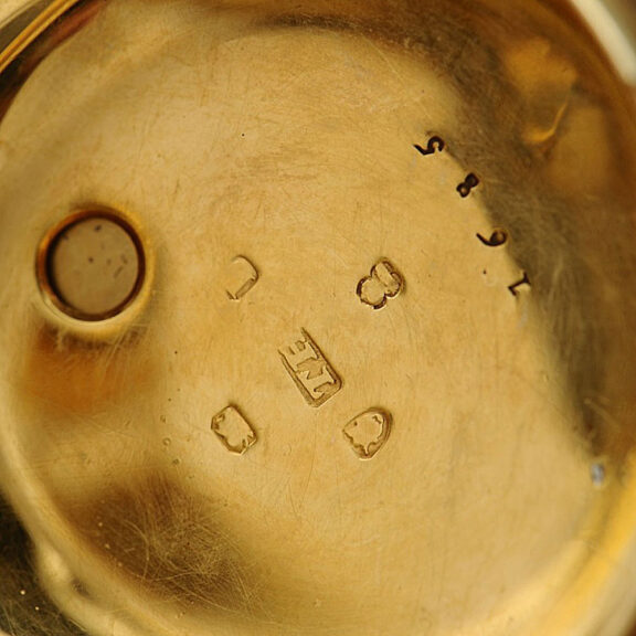 AD9030-(4) English pocket chronometer with detent escapement Circa 1797