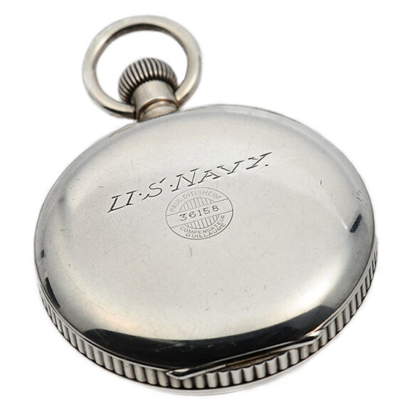 Swiss silver deck watch with 40h power reserve Circa 1908 Swiss silver deck watch with 40h power reserve Circa 1908