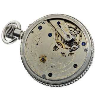 Swiss deck watch with 52h power reserve indicator Circa 1924