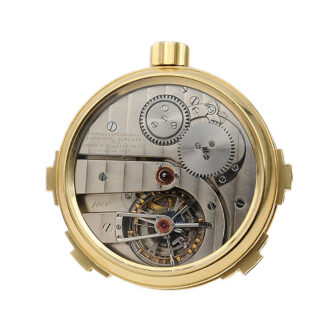 Important Swiss gold one-minute tourbillon watch Circa 1948 Important Swiss gold one-minute tourbillon watch Circa 1948