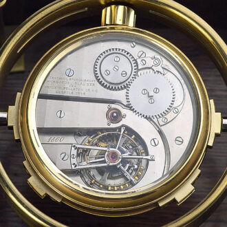 Important Swiss gold one-minute tourbillon watch Circa 1948 Important Swiss gold one-minute tourbillon watch Circa 1948