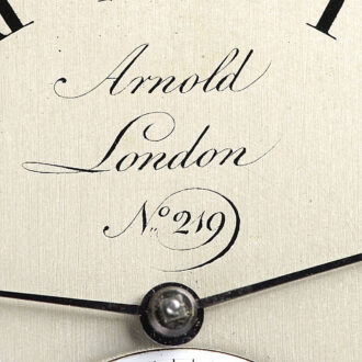 English ship's chronometer with detent escapement Circa 1806