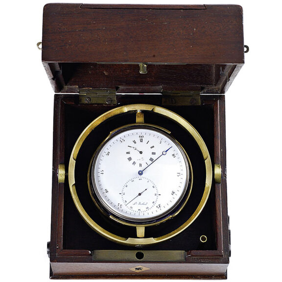 Swiss 30-hour power reserve ship’s chronometer Circa 1797 Swiss 30-hour power reserve ship’s chronometer Circa 1797
