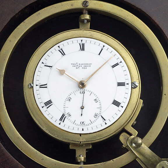 English rare early small ship's chronometer Circa 1788 English rare early small ship's chronometer Circa 1788