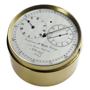 Russian eight days power reserve ship's chronometer Circa 1850