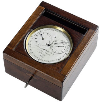 Russian eight days power reserve ship's chronometer Circa 1850 Russian eight days power reserve ship's chronometer Circa 1850