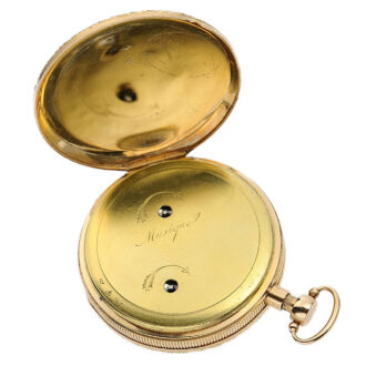 Swiss repeating pocket watch with musical movement Circa 1830