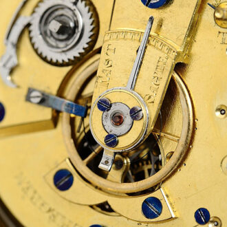 Danish gold quarter repeating pocket watch Circa 1821