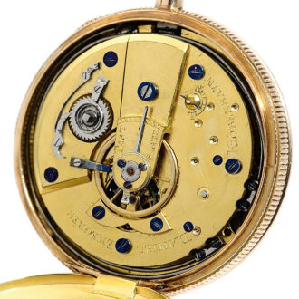 Danish gold quarter repeating pocket watch Circa 1821