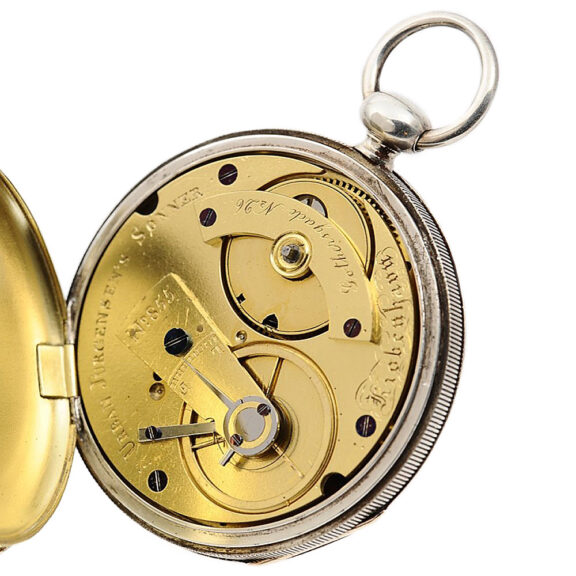 Rare Danish pocket watch with cylinder escapement Circa 1852 Rare Danish pocket watch with cylinder escapement Circa 1852